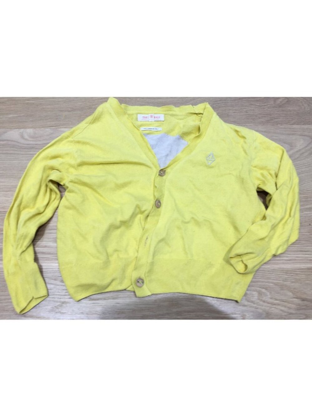 The Animal Observatory yellow boys oversize cardigan size 6 $120